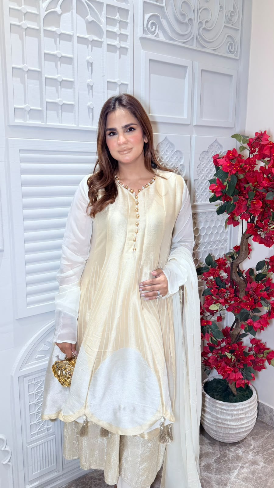 Beutiful elegant pure anarkali suit pc3342