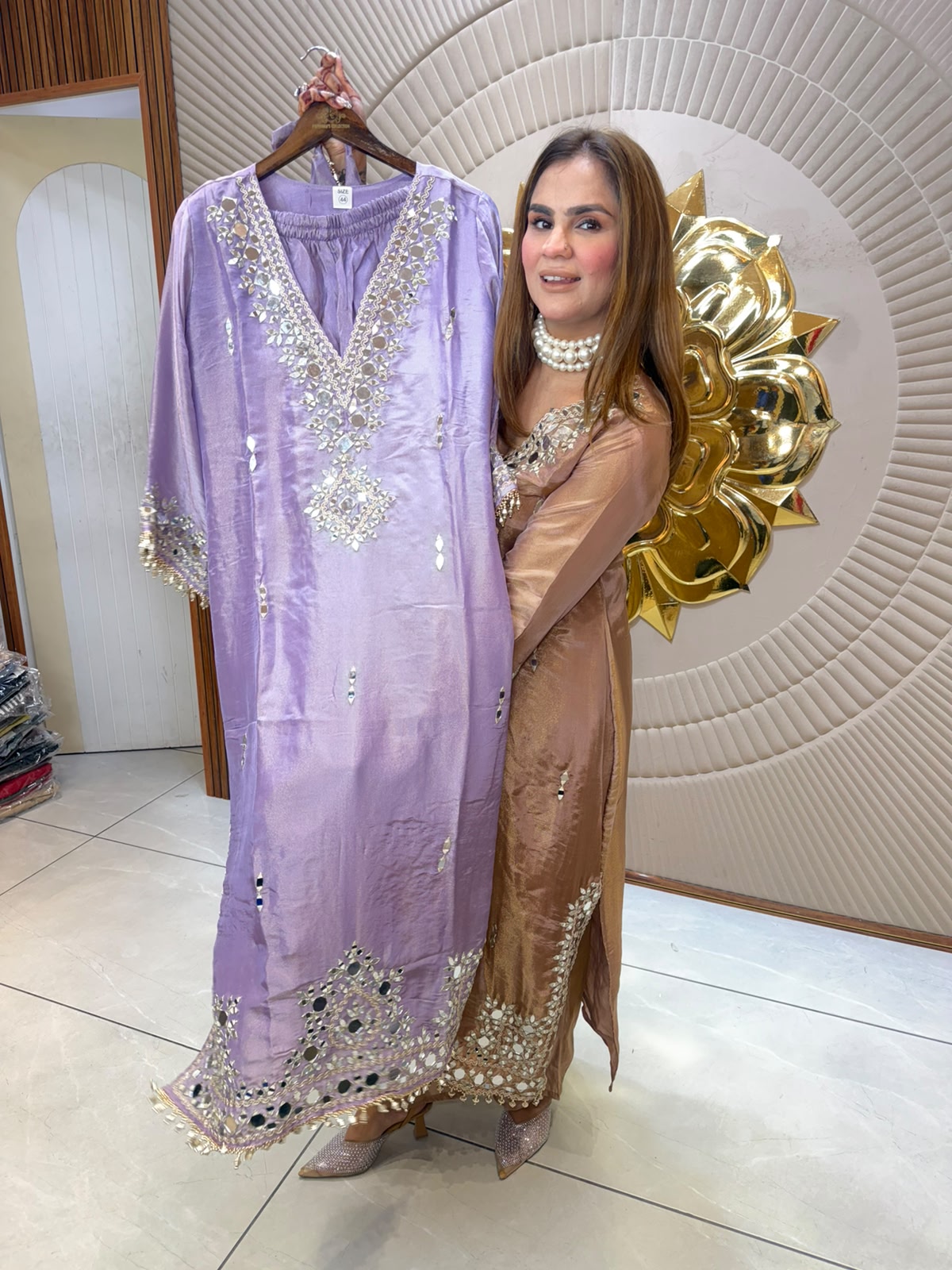 Beutiful elegant cordset with potli pc3126