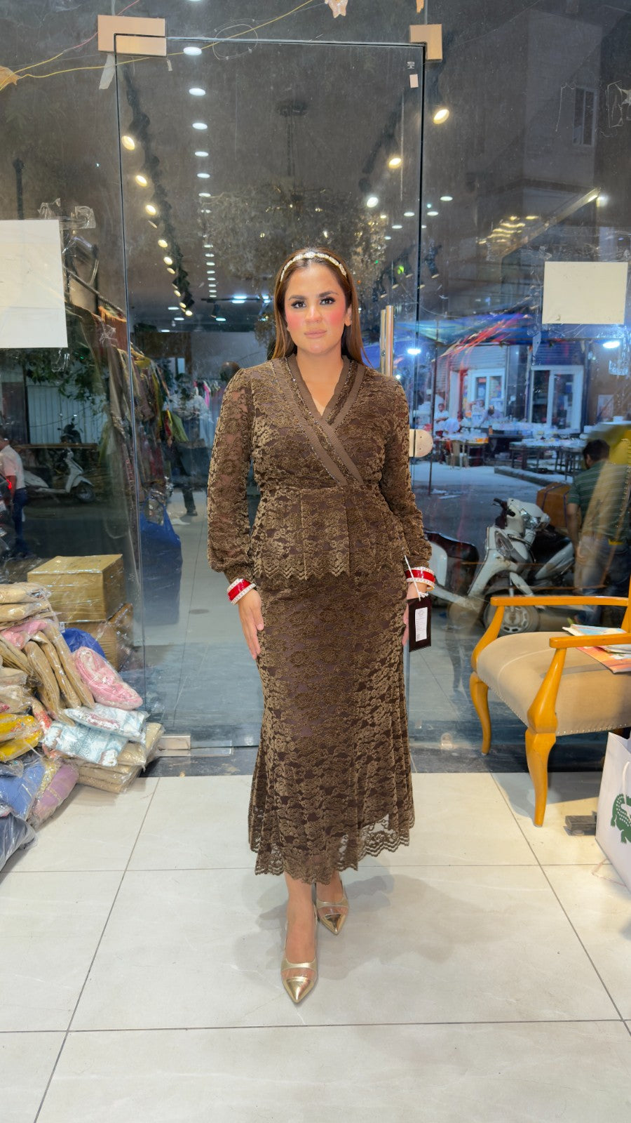 Beutiful elegant cordset pc3386