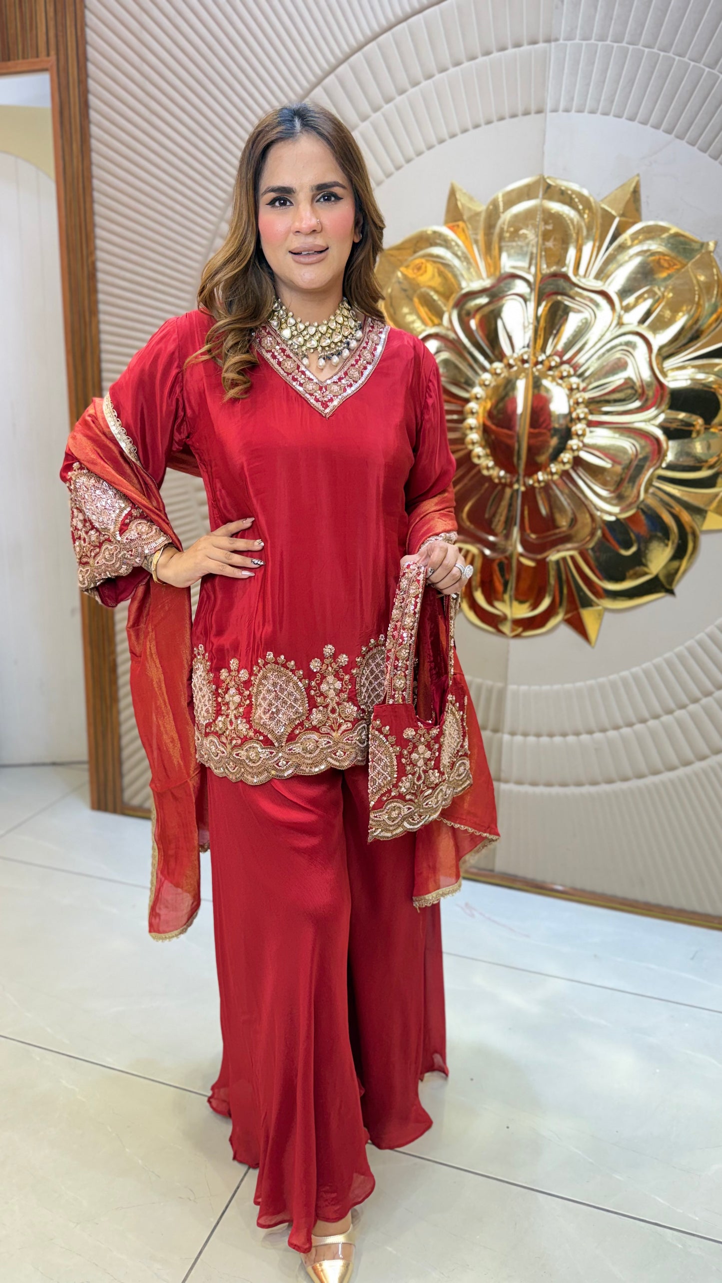 Beautiful elegant partywear suit pc3670