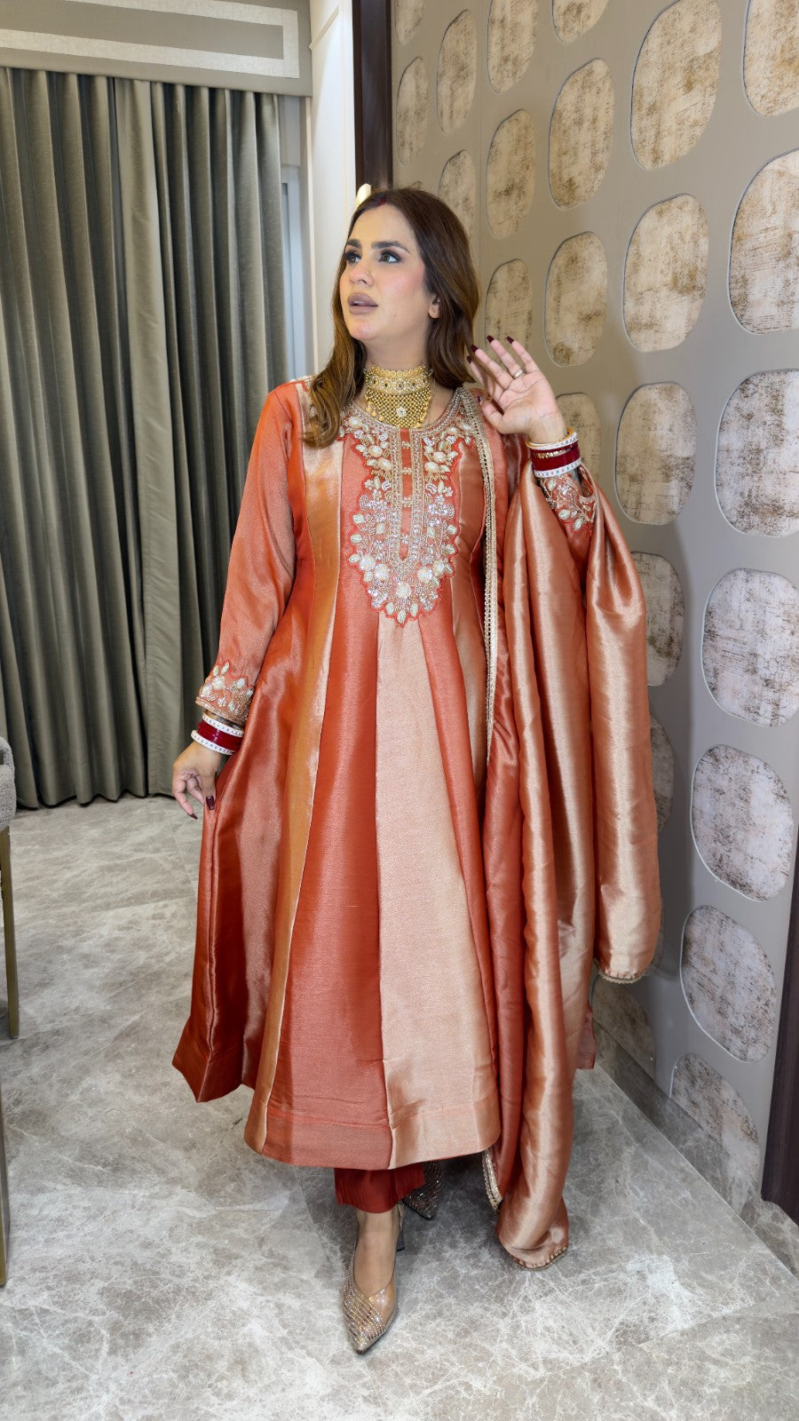 Beutiful elegant partywear suit pc3405