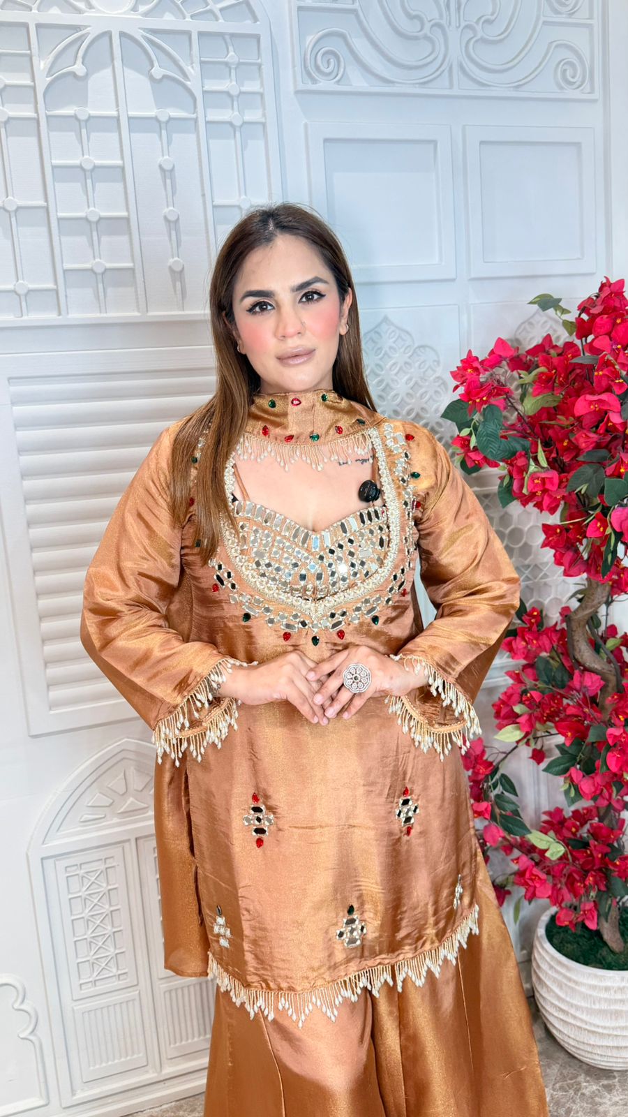 Beutiful elegant partywear suit pc3585