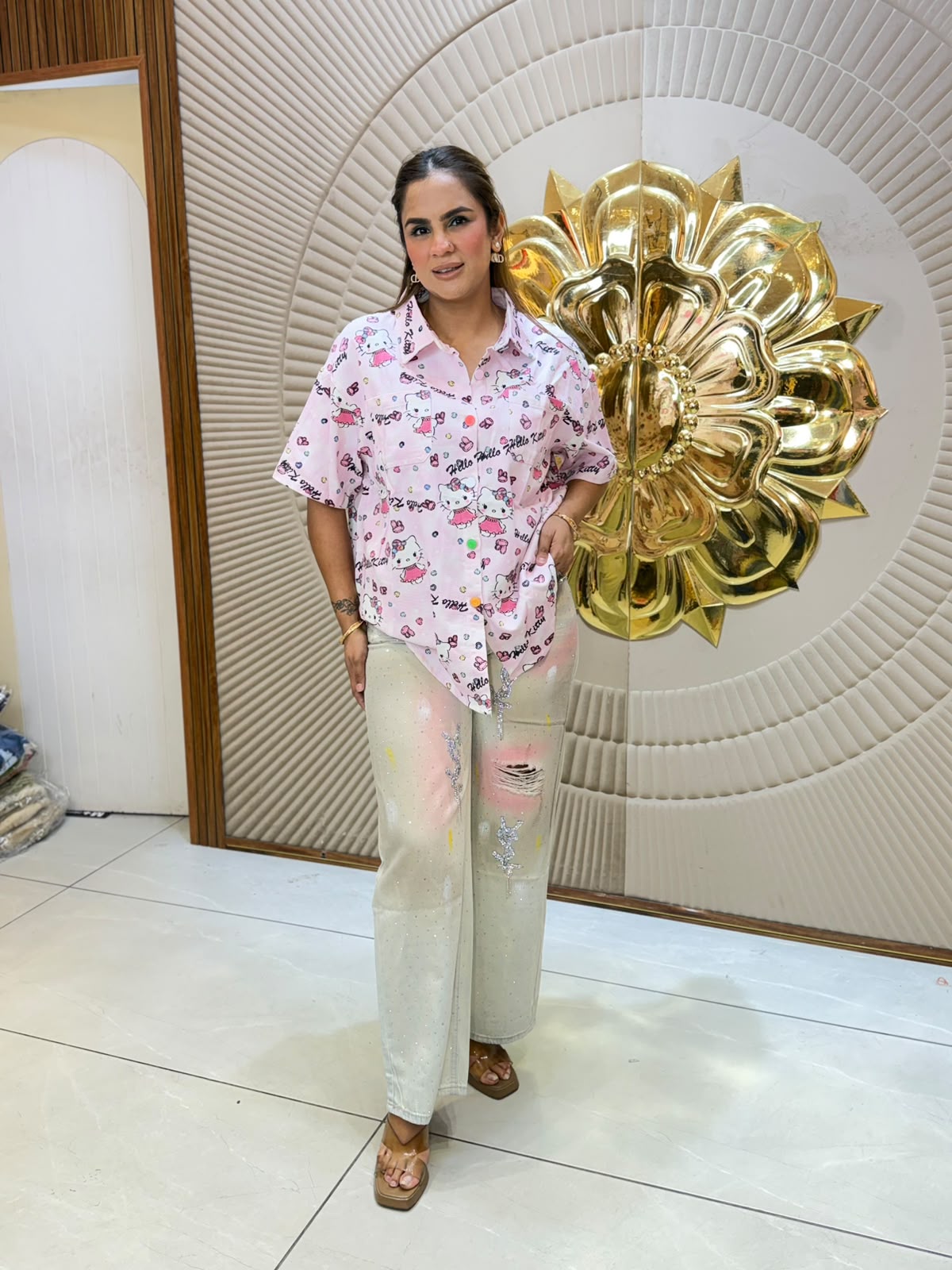 Beutiful elegant pants pc3243