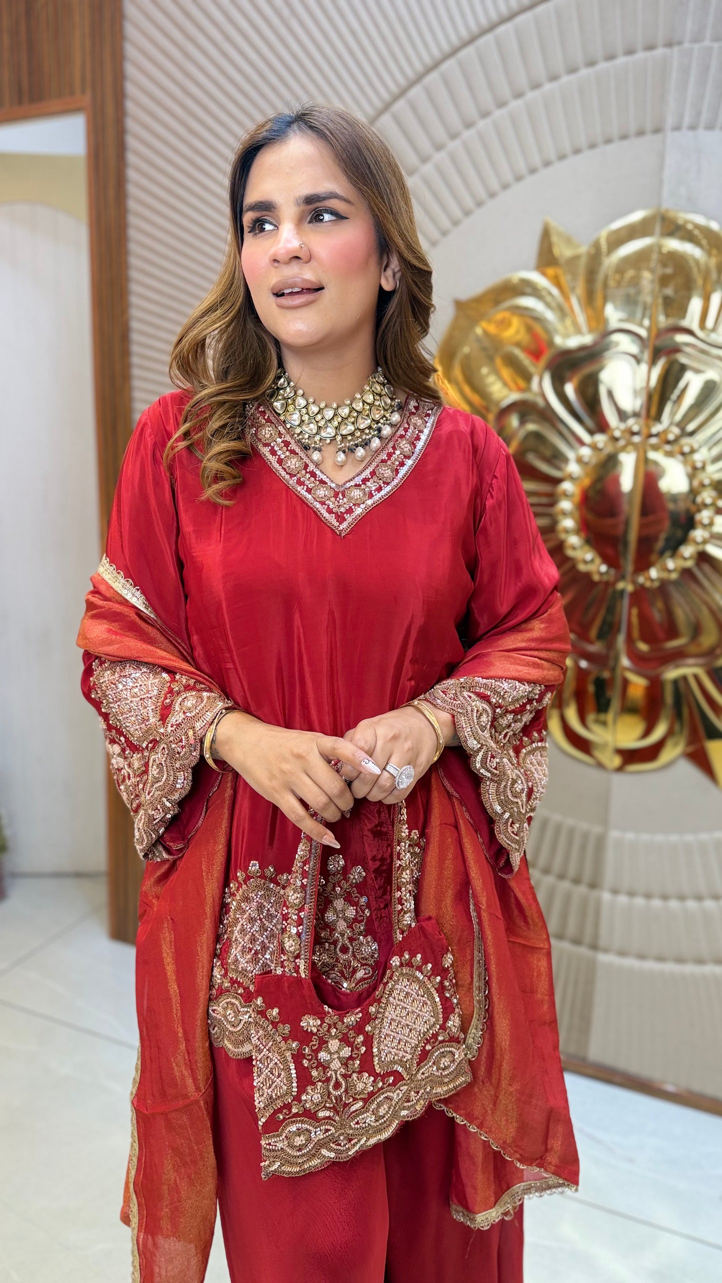Beautiful elegant partywear suit pc3670