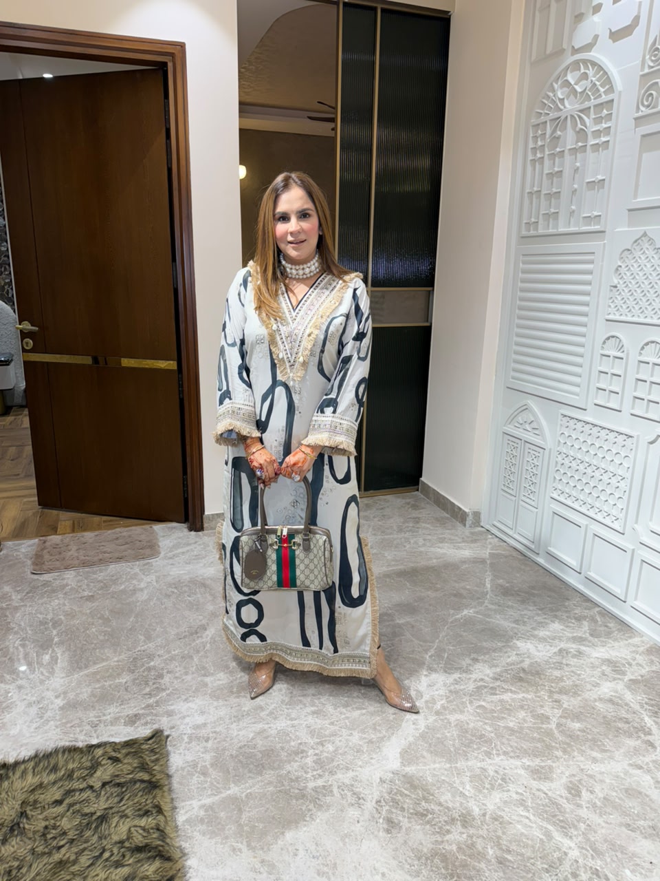 Beutiful elegant partywear kaftan pc3132