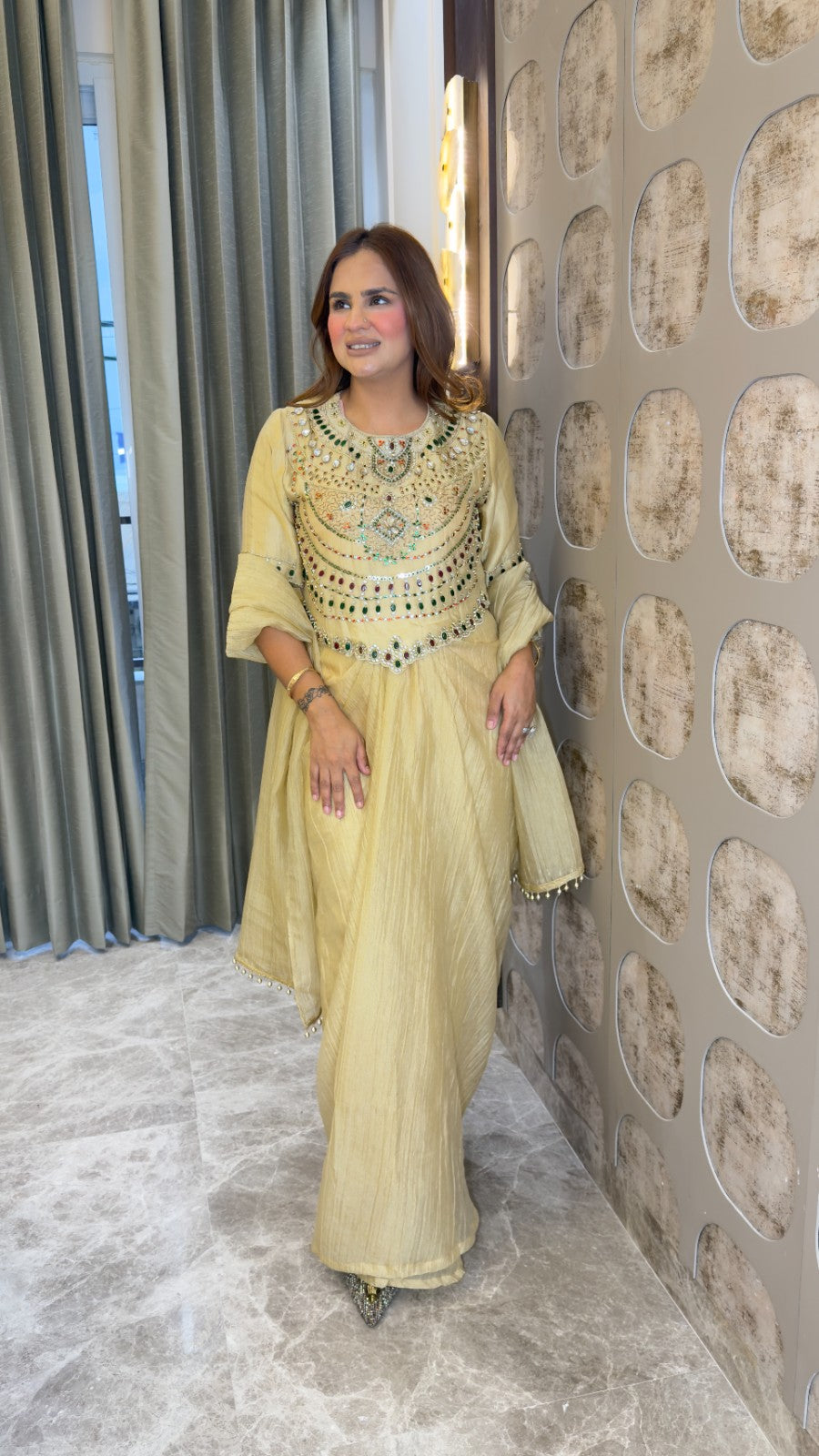 Elegant indowestern peice pc38001