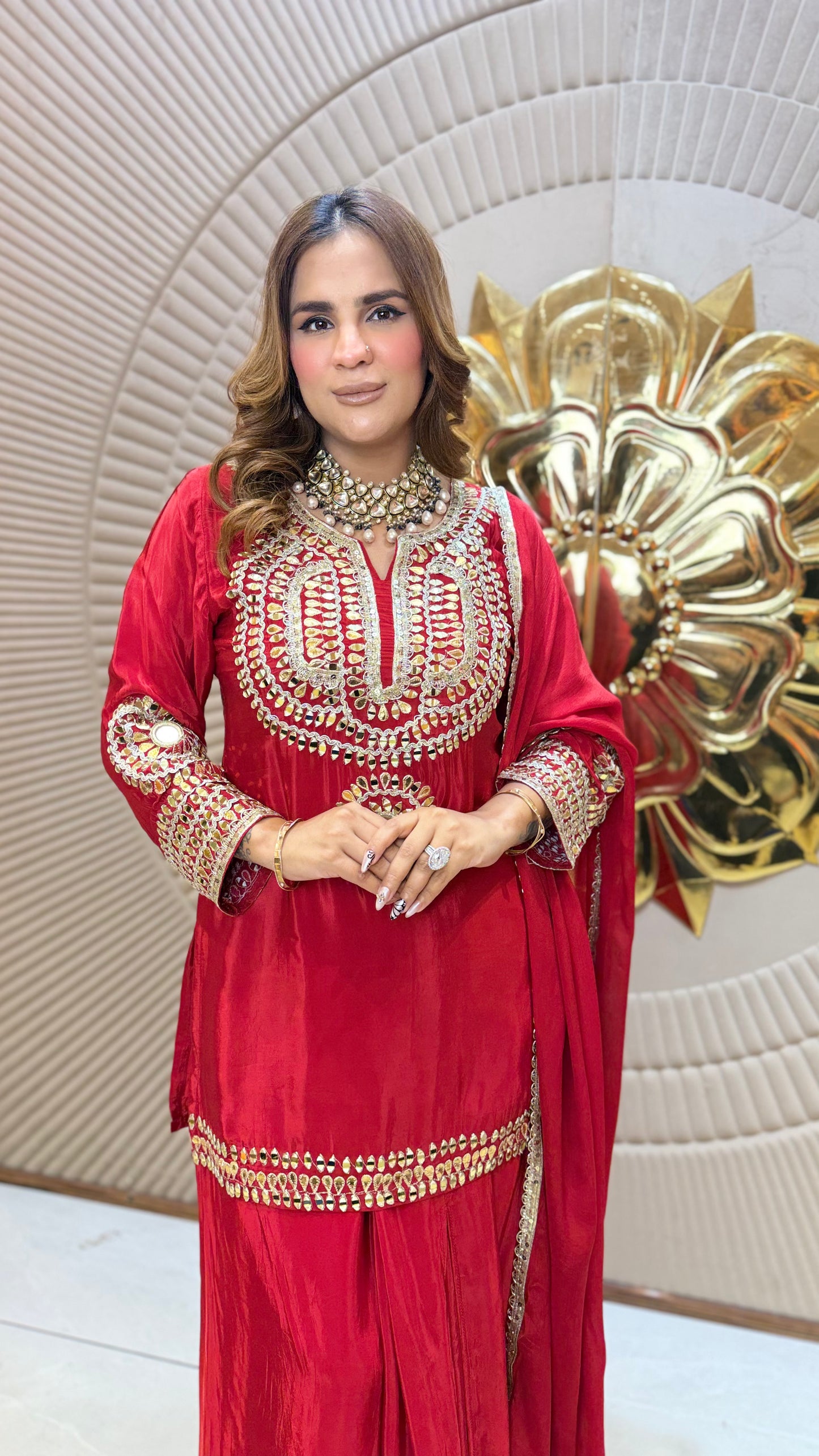 Beutiful elegant partywear suit pc3664