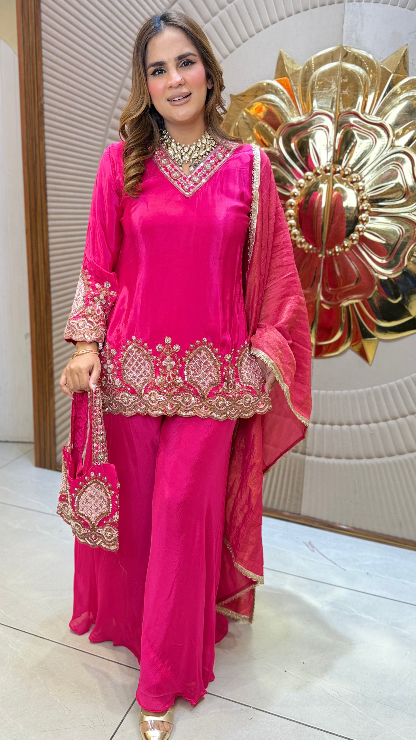 Beautiful elegant partywear suit pc3670