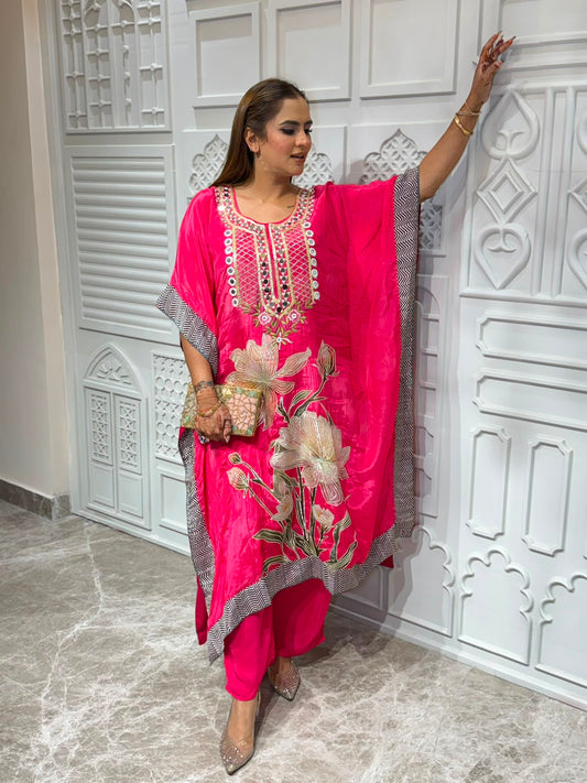Beutiful elegant partywear kaftan pc3153