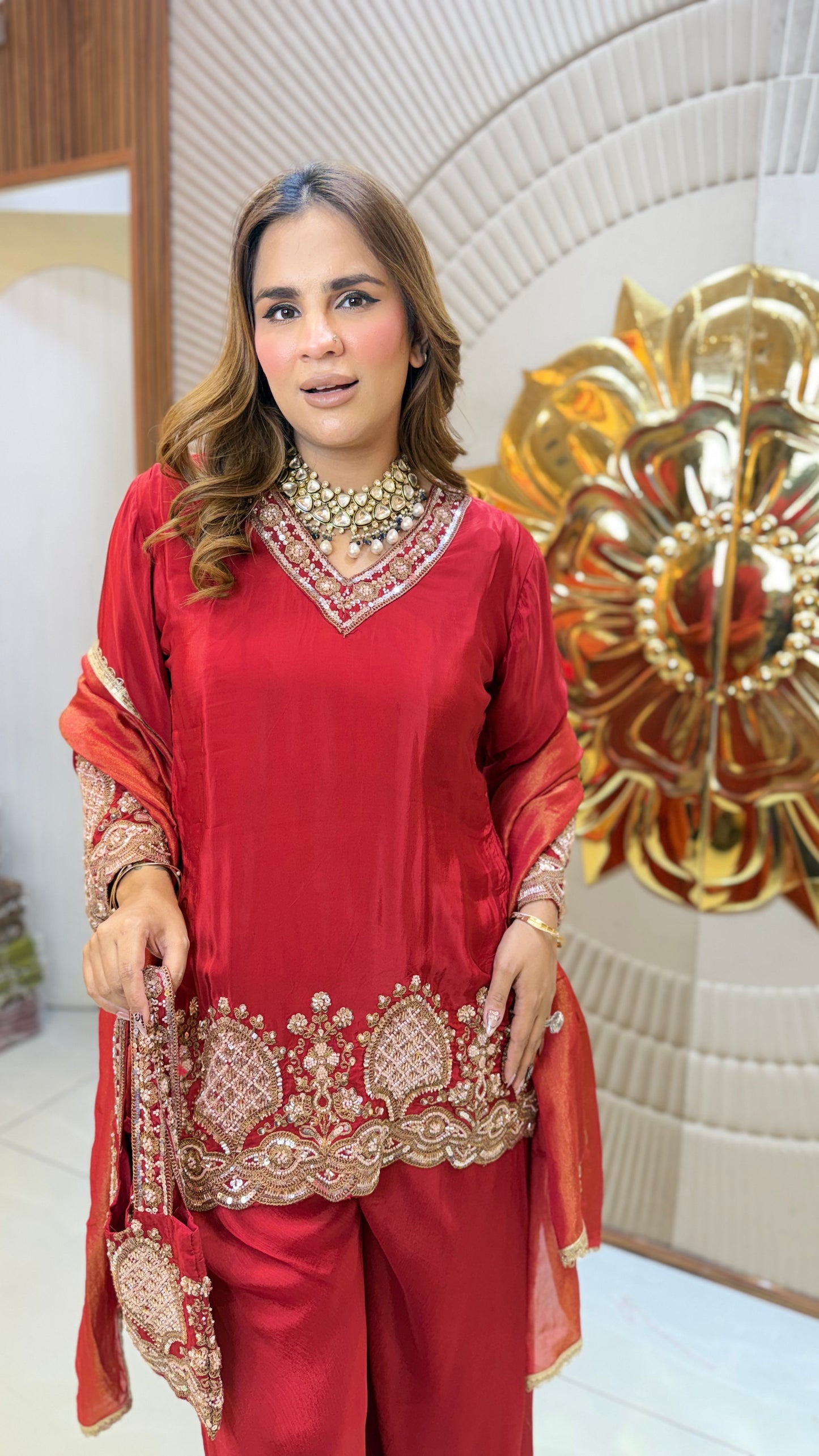 Beautiful elegant partywear suit pc3670