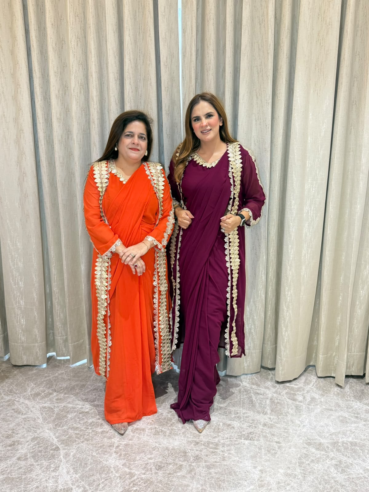 Beutiful elegant partywear saree pc8192