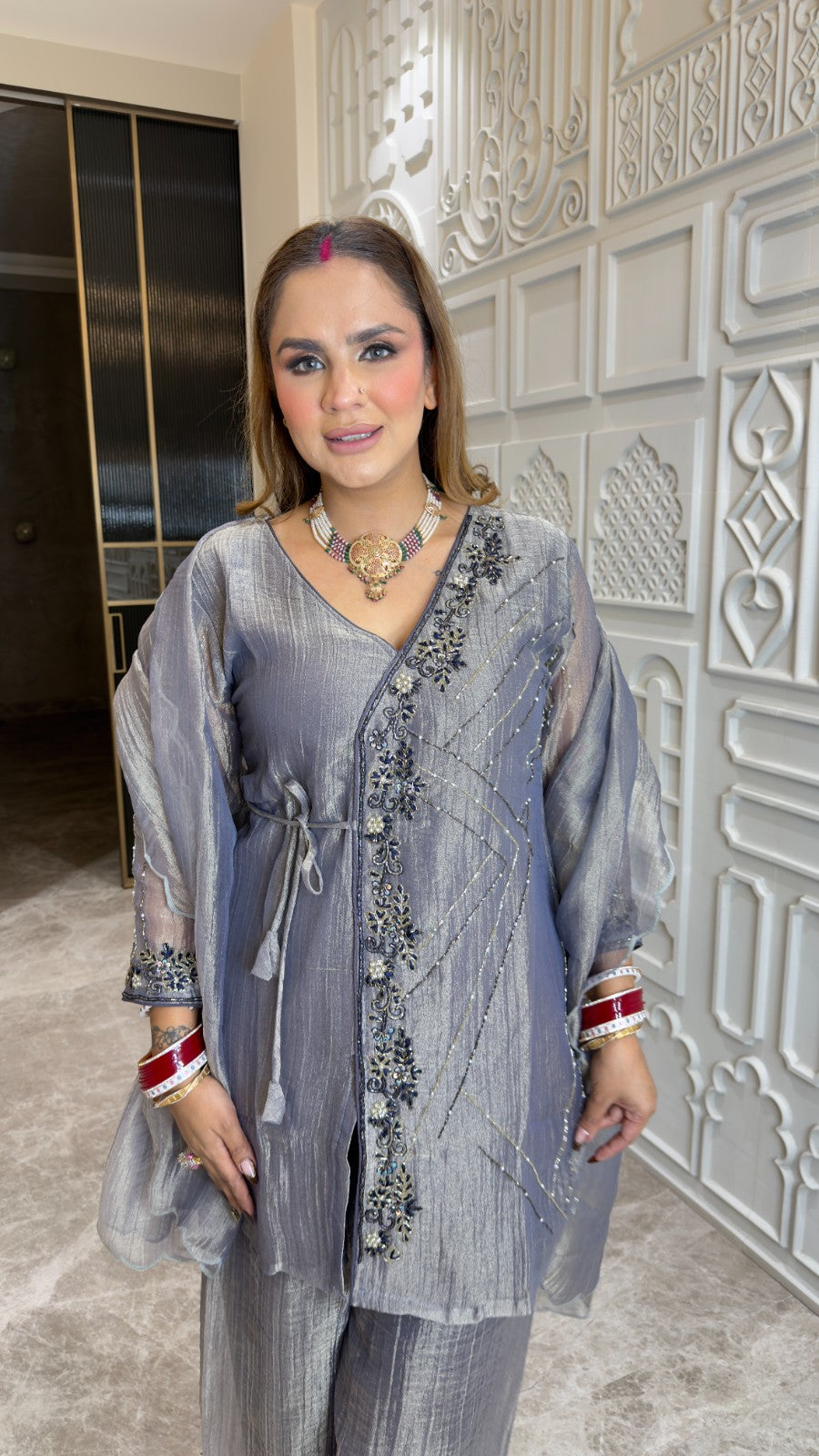 Beutiful elegant partywear suit pc3369