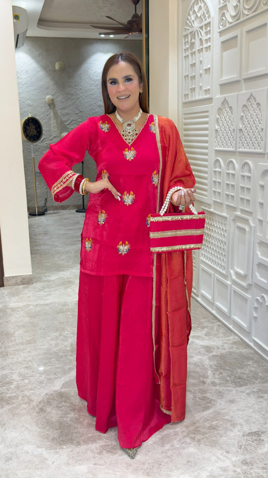 Beutiful elegant partywear suit pc3330