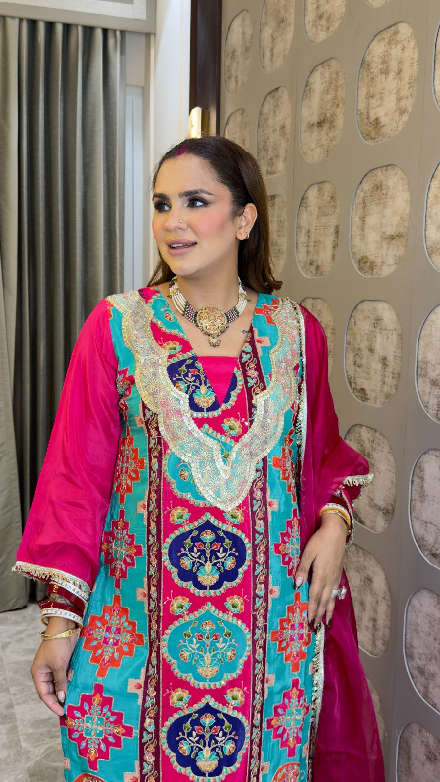 Beutiful elegant partywear suit pc3375