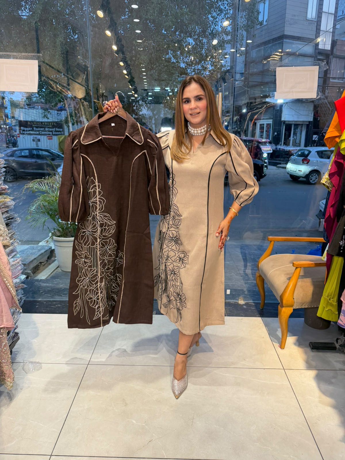 Beutiful elegant partywear dress pc3124
